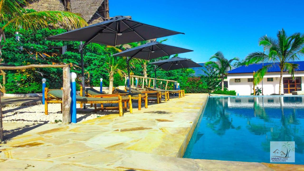 Jabali Bungalows Lodge Paje Dış mekan fotoğraf