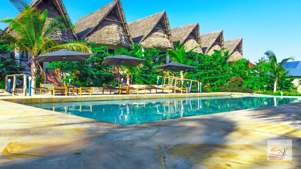 Jabali Bungalows Lodge Paje Dış mekan fotoğraf